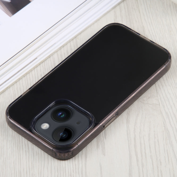 For iPhone 14 GEBEI Acrylic Phone Case(Transparent Black) - HoMEdemic™ 