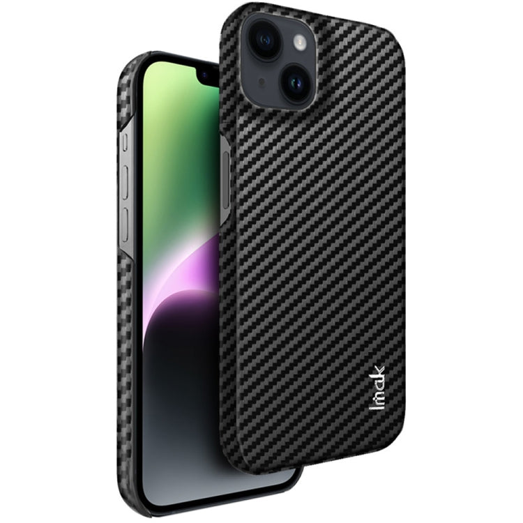 For iPhone 14 IMAK Ruiyi Series Carbon Fiber PU + PC Phone Case - HoMEdemic™ 