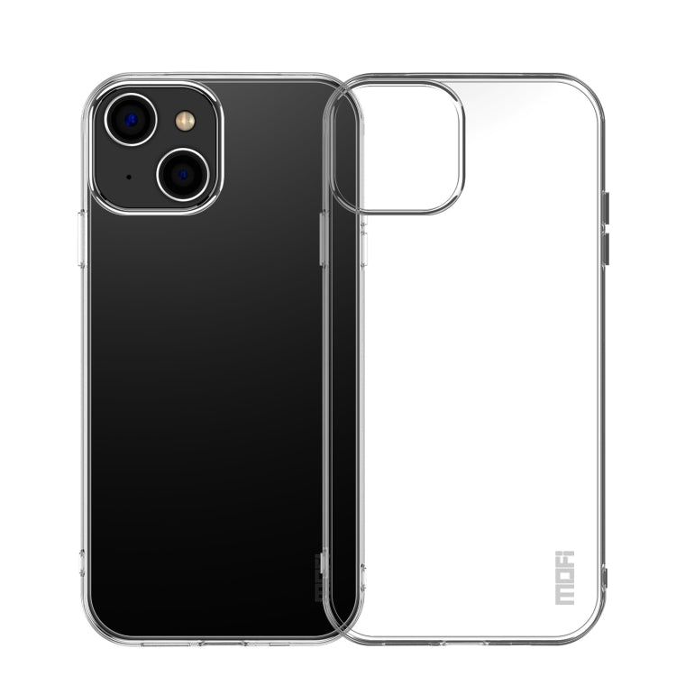 For iPhone 14 MOFI Ming Series Ultra-thin TPU Phone Case (Transparent) - HoMEdemic™ 