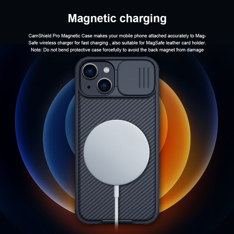 For iPhone 14 NILLKIN CamShield Pro Magnetic Magsafe Case(Black) - HoMEdemic™ 