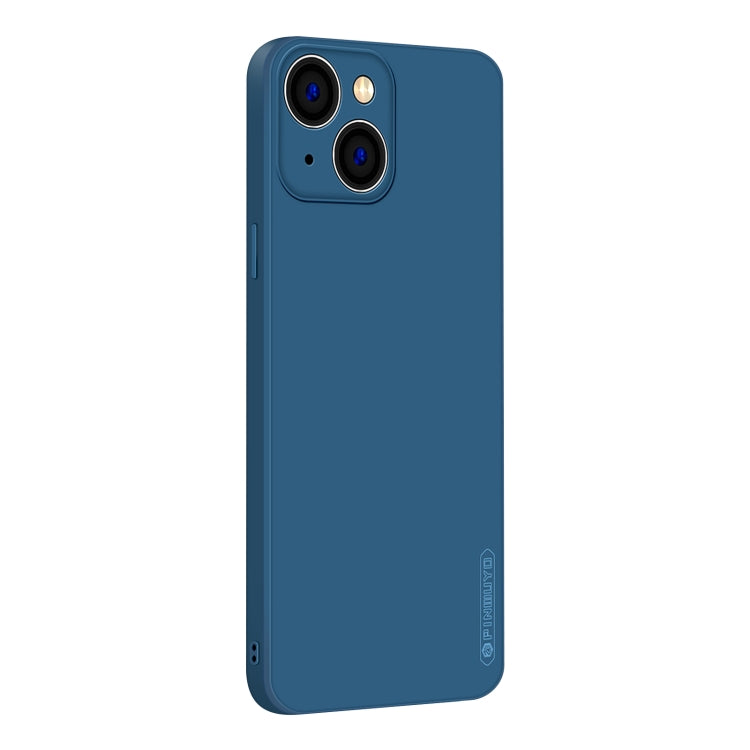 For iPhone 14 PINWUYO Sense Series Liquid Silicone TPU Phone Case (Blue) - HoMEdemic™ 