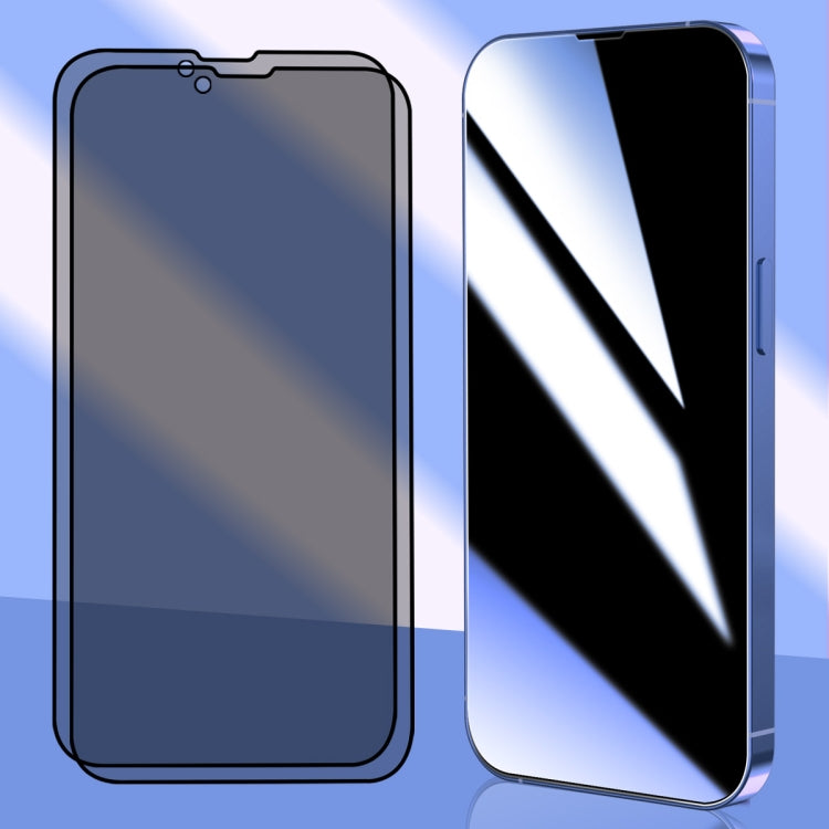 For iPhone 14 Plus / 13 Pro Max 2pcs ENKAY Hat-Prince 25 Degree Privacy 8K UHD AGC Tempered Glass Film - HoMEdemic™ 
