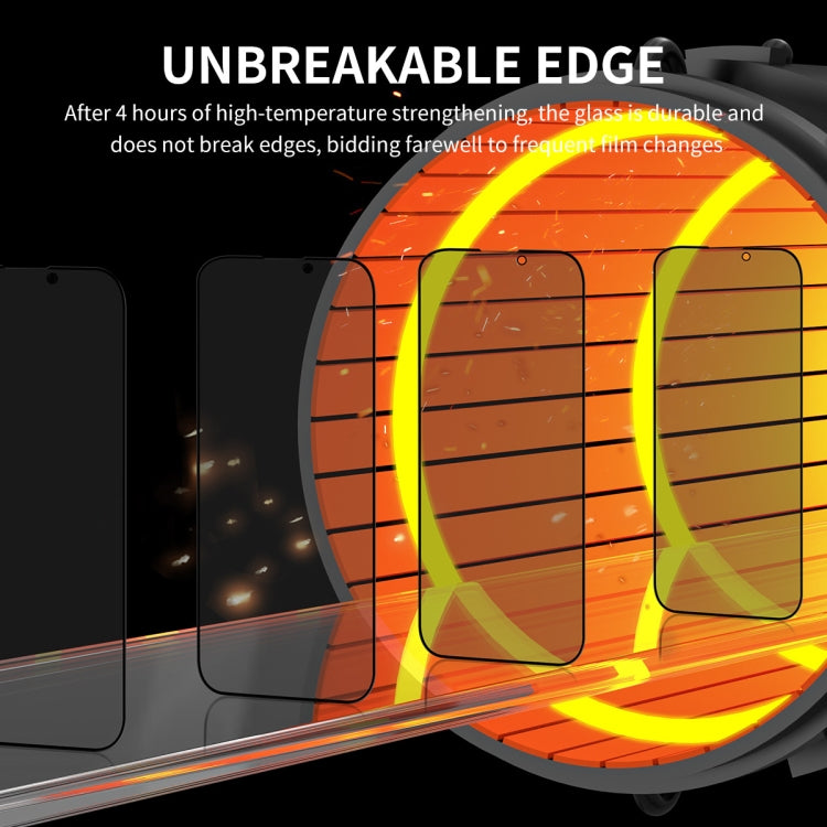 For iPhone 14 Plus / 13 Pro Max 2pcs ENKAY Hat-Prince 25 Degree Privacy 8K UHD AGC Tempered Glass Film - HoMEdemic™ 