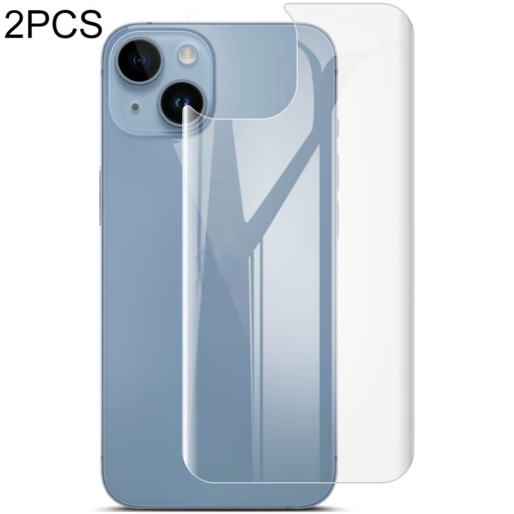 For iPhone 14 Plus 2pcs imak Curved Hydrogel Film Pnone Back Protector - HoMEdemic™ 