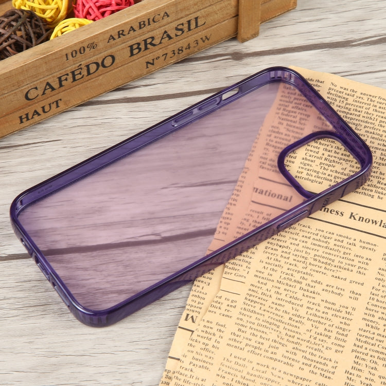 For iPhone 14 Plus GEBEI Acrylic Phone Case (Purple) - HoMEdemic™ 