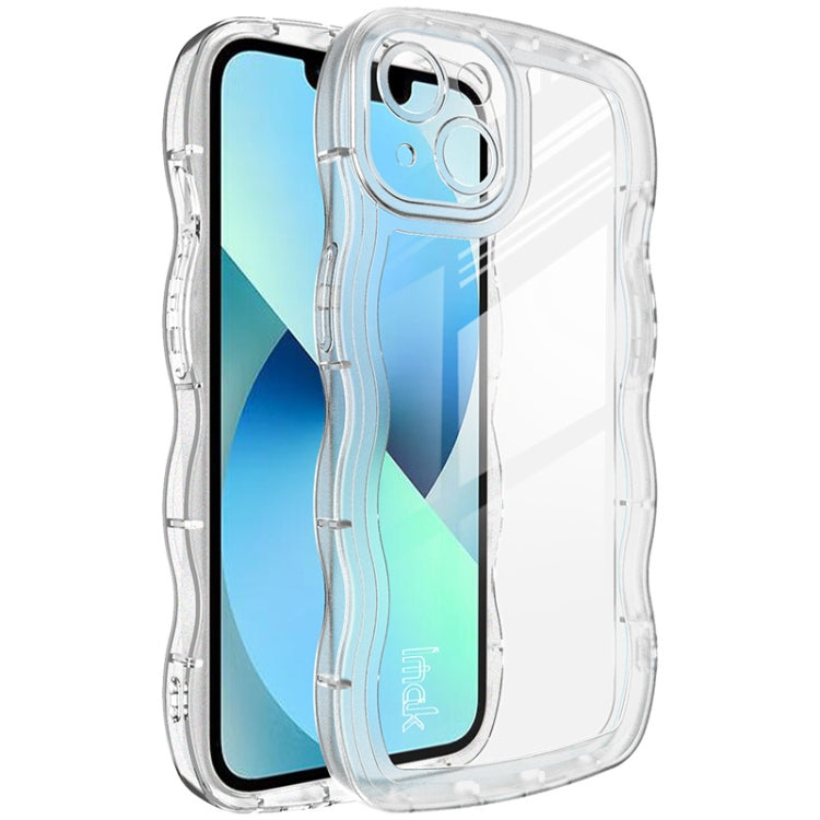 For iPhone 14 Plus IMAK UX-8 Series Transparent Shockproof TPU Phone Case(Transparent) - HoMEdemic™ 