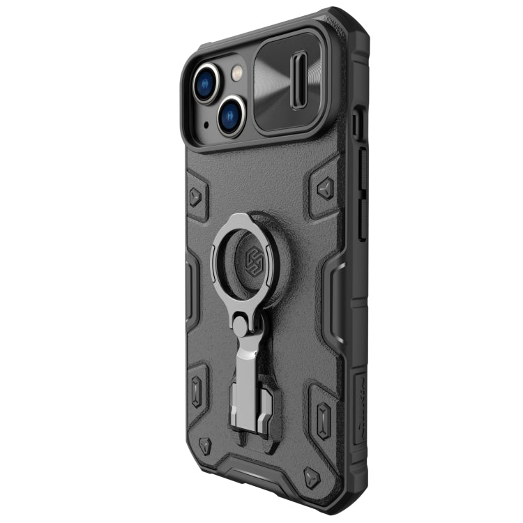 For iPhone 14 Plus  NILLKIN CamShield Armor Pro Magnetic Phone Case(Black) - HoMEdemic™ 