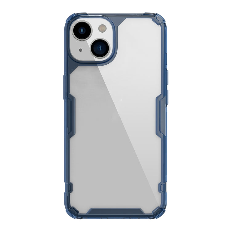 For iPhone 14 Plus NILLKIN Ultra Clear PC + TPU Phone Case (Blue) - HoMEdemic™ 