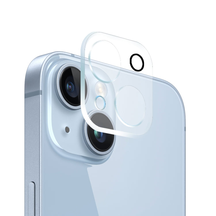 For iPhone 14 Plus NORTHJO 3 in 1 TPU Phone Case with Screen Film and Lens Film(Clear) - HoMEdemic™ 