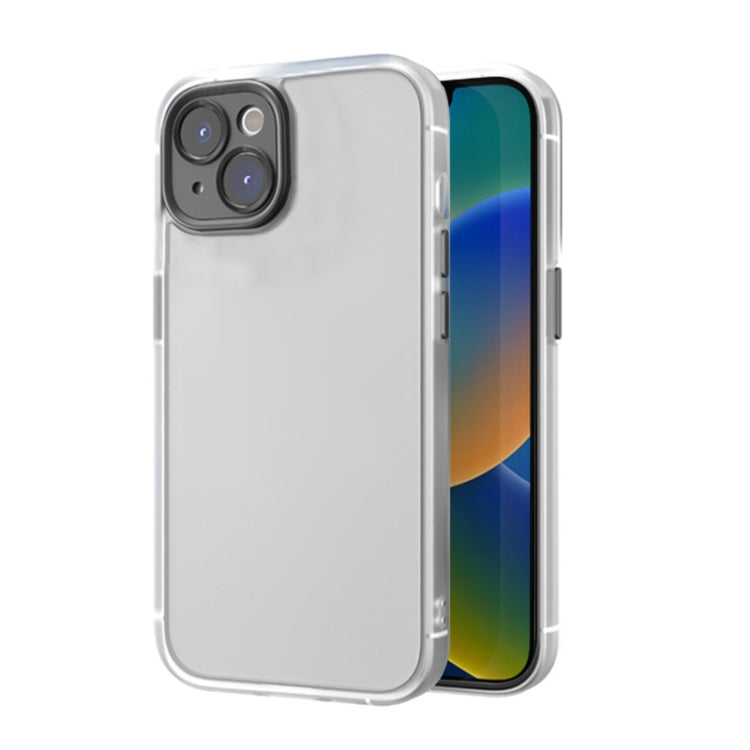 For iPhone 14 Plus ROCK Guard Skin-feel Phone Case (White) - HoMEdemic™ 