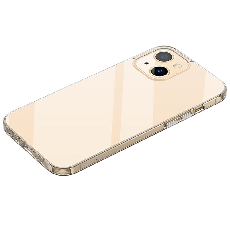 For iPhone 14 Plus SULADA Frosted Series Shockproof Transparent TPU Phone Case(Gold) - HoMEdemic™ 