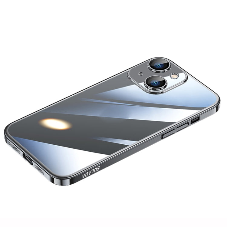 For iPhone 14 Plus SULADA Hard PC Shockproof Phone Case(Black) - HoMEdemic™ 