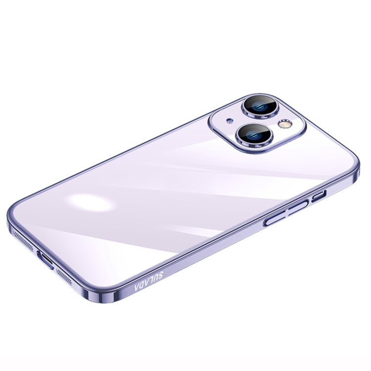 For iPhone 14 Plus SULADA Hard PC Shockproof Phone Case(Dark Purple) - HoMEdemic™ 