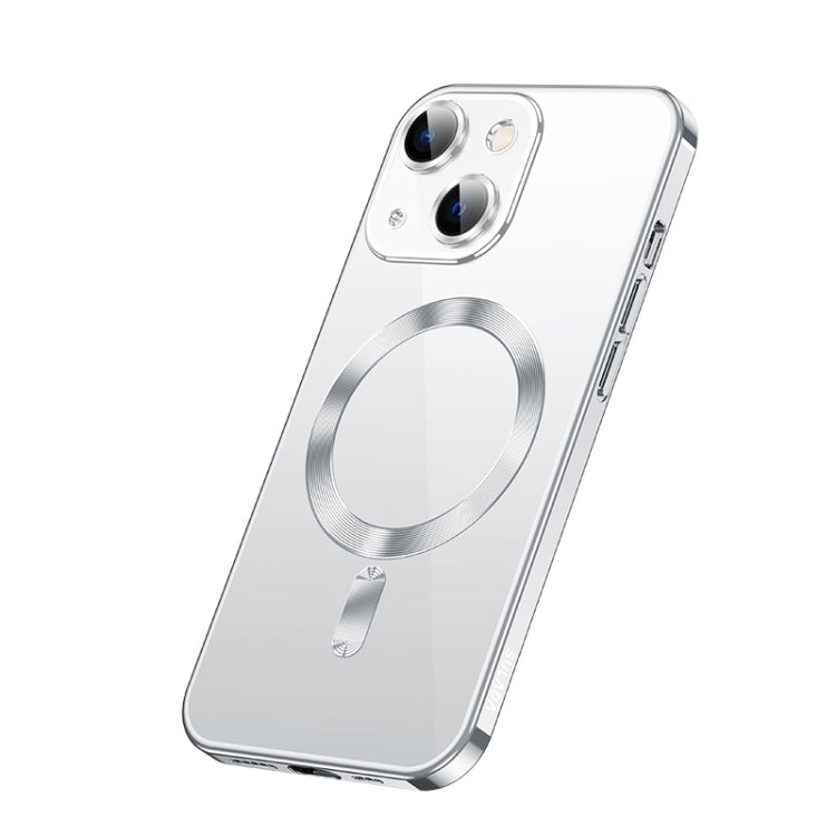 For iPhone 14 Plus SULADA Plating TPU Shockproof Phone Soft Case(Silver) - HoMEdemic™ 