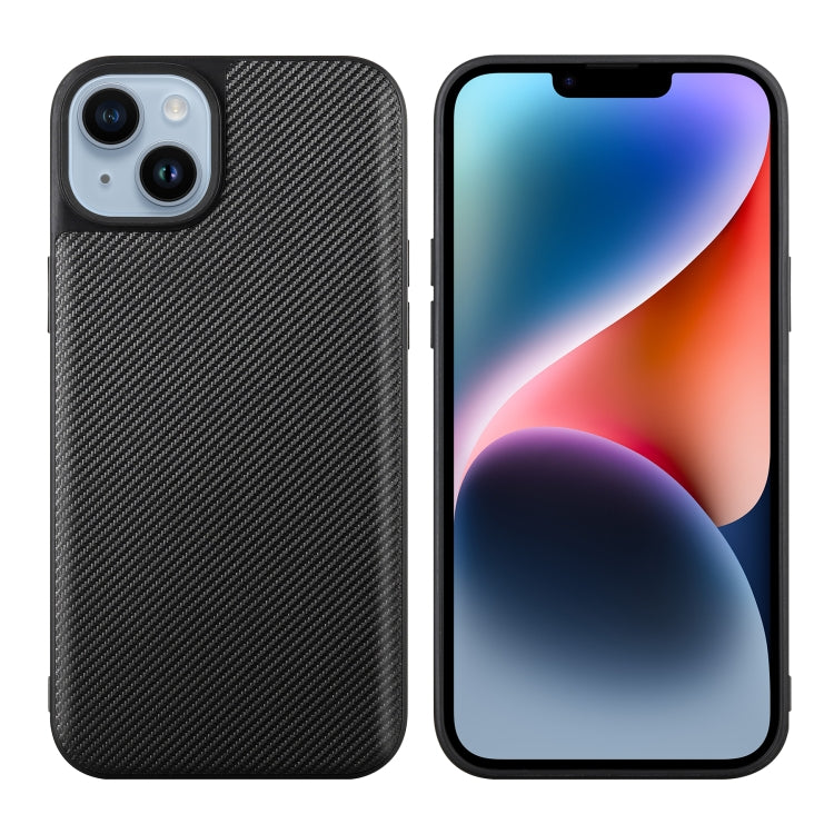 For iPhone 14 Plus ViLi TC Series Kevlar Carbon Fiber Texture Phone Case(Black) - HoMEdemic™ 
