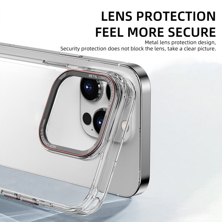 For iPhone 14 Plus iPAKY MG Series Transparent PC Phone Case(Transparent Blue) - HoMEdemic™ 