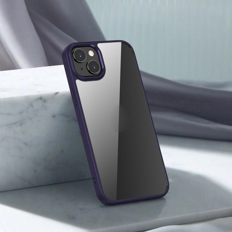 For iPhone 14 Plus iPAKY Shockproof PC + TPU Protective Phone Case (Purple) - HoMEdemic™ 