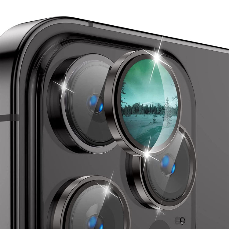 For iPhone 14 Pro / 14 Pro Max ENKAY AR Anti-reflection Camera Lens Glass Full Film(Black) - HoMEdemic™ 