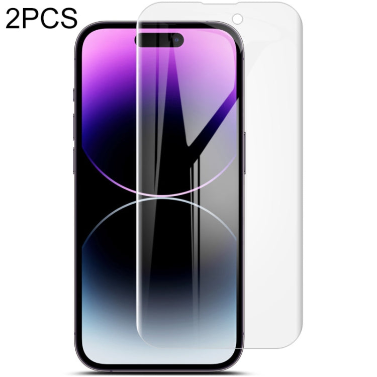 For iPhone 14 Pro 2pcs imak Curved Full Screen Hydrogel Film Protector - HoMEdemic™ 