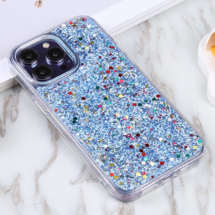 For iPhone 14 Pro DFANS DESIGN Starlight Shining TPU+PC Phone Case(Blue) - HoMEdemic™ 