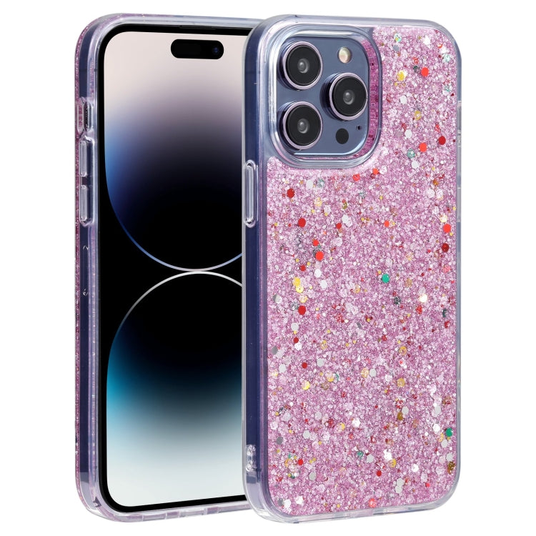 For iPhone 14 Pro DFANS DESIGN Starlight Shining TPU+PC Phone Case(Pink) - HoMEdemic™ 