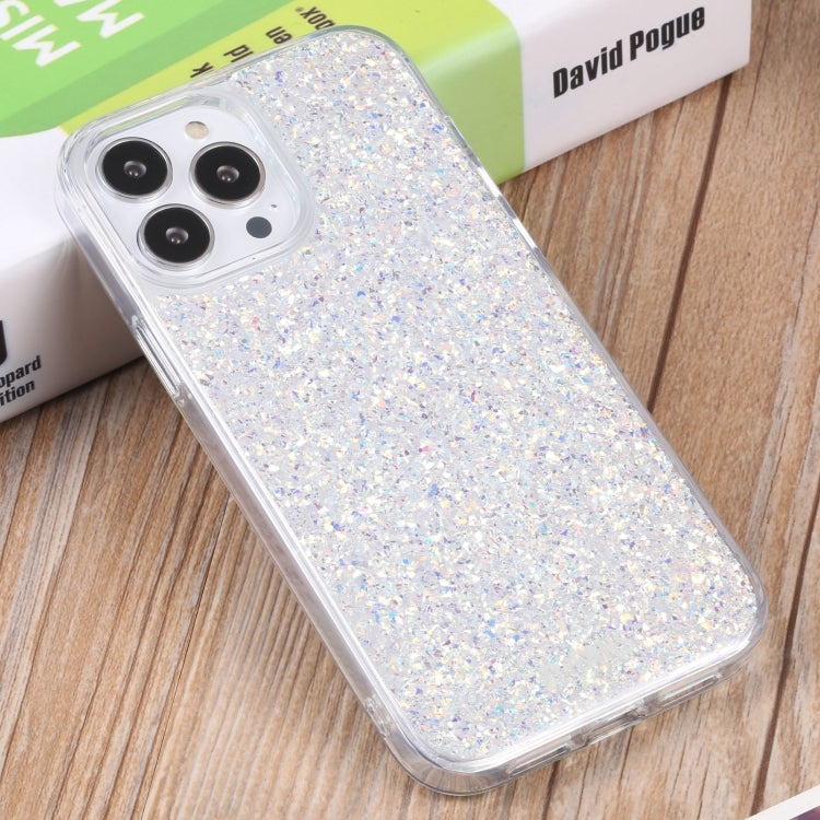 For iPhone 14 Pro DFANS DESIGN Starry Sky Epoxy Phone Case(Silver) - HoMEdemic™ 