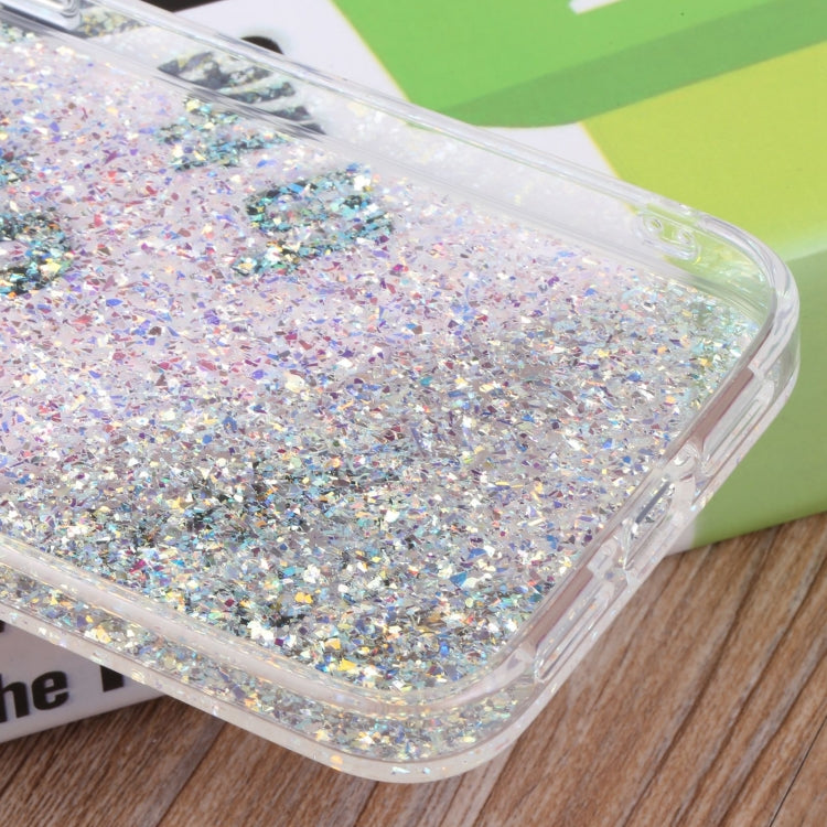 For iPhone 14 Pro DFANS DESIGN Starry Sky Epoxy Phone Case(Silver) - HoMEdemic™ 