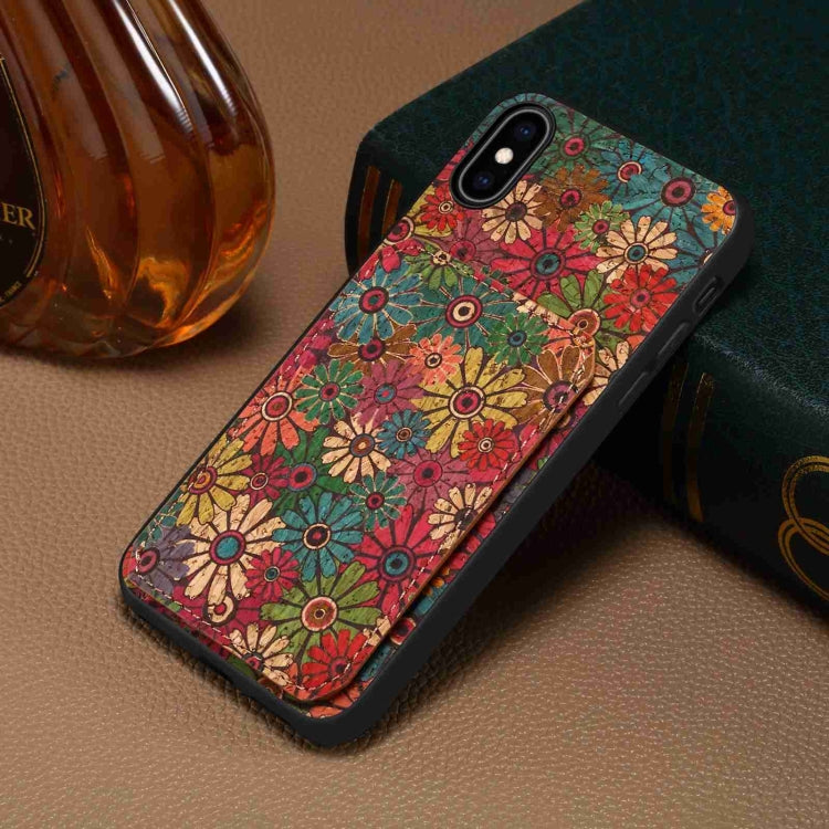 For iPhone 14 Pro Dual Card Slot Holder Phone Case(Spring Green) - HoMEdemic™ 