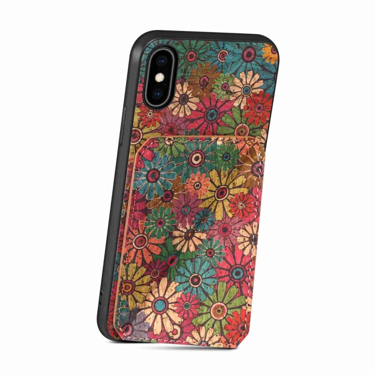 For iPhone 14 Pro Dual Card Slot Holder Phone Case(Spring Green) - HoMEdemic™ 