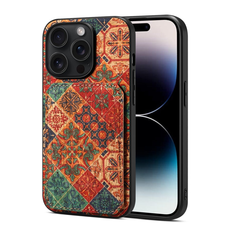 For iPhone 14 Pro Dual Card Slot Holder Phone Case(Winter Blue) - HoMEdemic™ 