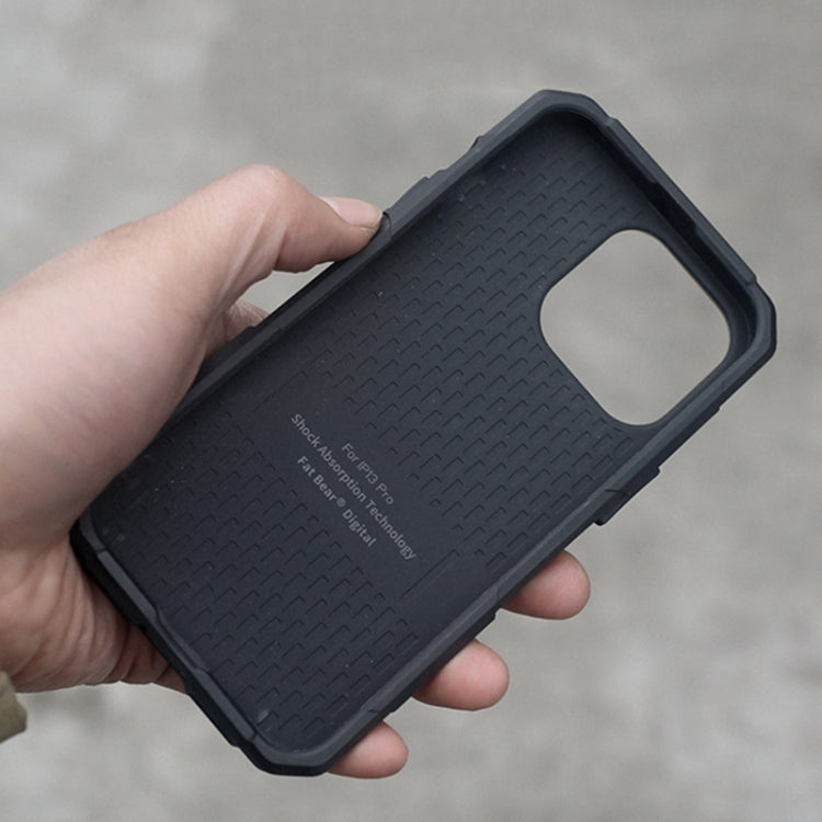 For iPhone 14 Pro FATBEAR Armor Shockproof Cooling Case(Black) - HoMEdemic™ 