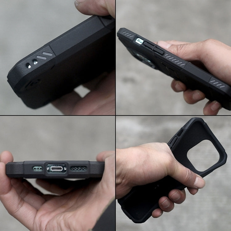 For iPhone 14 Pro FATBEAR Armor Shockproof Cooling Case(Black) - HoMEdemic™ 