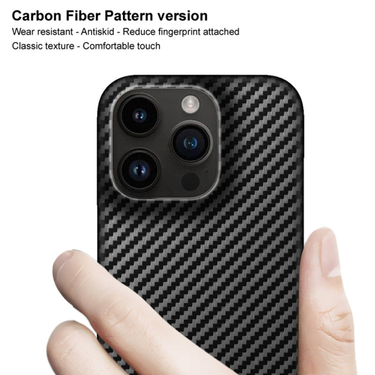 For iPhone 14 Pro IMAK Ruiyi Series Carbon Fiber PU + PC Phone Case - HoMEdemic™ 
