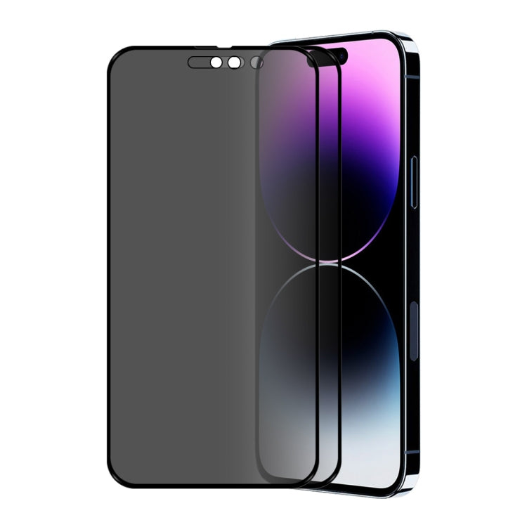 For iPhone 14 Pro Max 2pcs ENKAY 28 Degree Anti-peeping Tempered Glass Film - HoMEdemic™ 