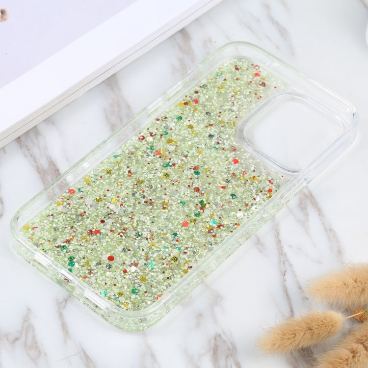 For iPhone 14 Pro Max DFANS DESIGN Starlight Shining TPU+PC Phone Case(Green) - HoMEdemic™ 