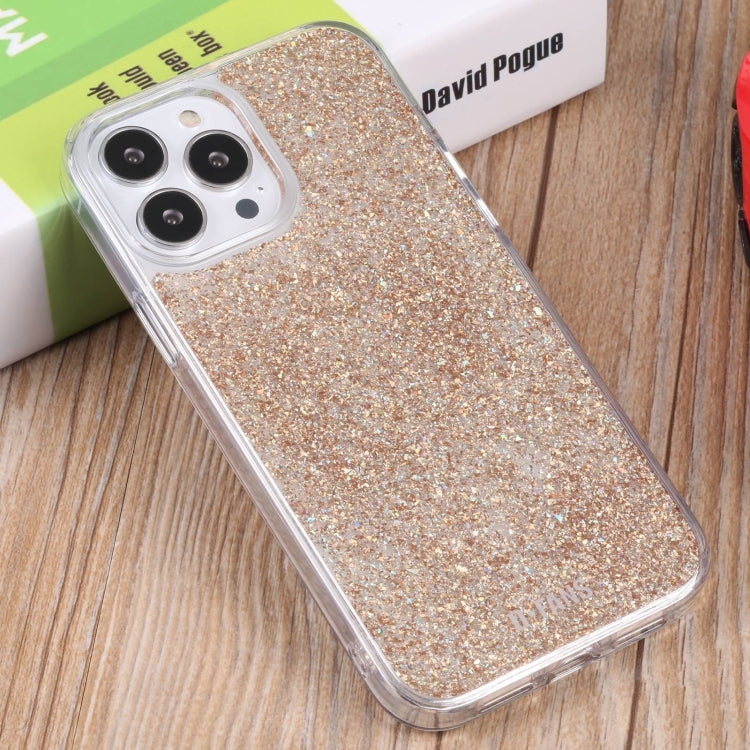 For iPhone 14 Pro Max DFANS DESIGN Starry Sky Epoxy Phone Case (Gold) - HoMEdemic™ 