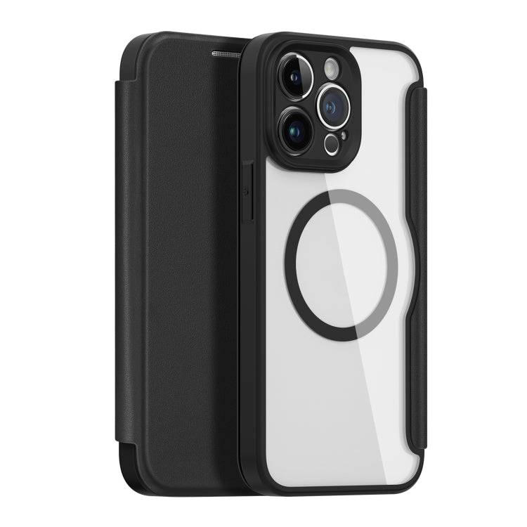 For iPhone 14 Pro Max DUX DUCIS Skin X Pro Series Magsafe PC + TPU Phone Leather Case(Black) - HoMEdemic™ 