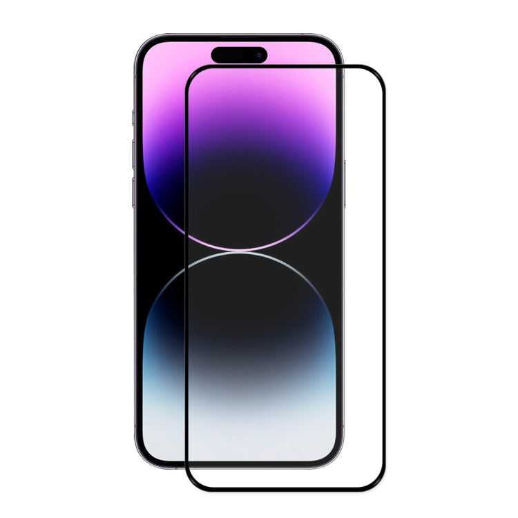 For iPhone 14 Pro Max ENKAY Full Glue 0.26mm 9H 2.5D Tempered Glass Full Film - HoMEdemic™ 