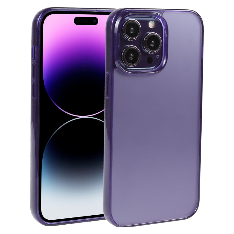For iPhone 14 Pro Max GEBEI Acrylic Phone Case (Purple) - HoMEdemic™ 