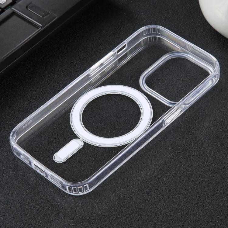 For iPhone 14 Pro Max GEBEI MagSafe Magnetic Transparent Phone Case(Transparent) - HoMEdemic™ 