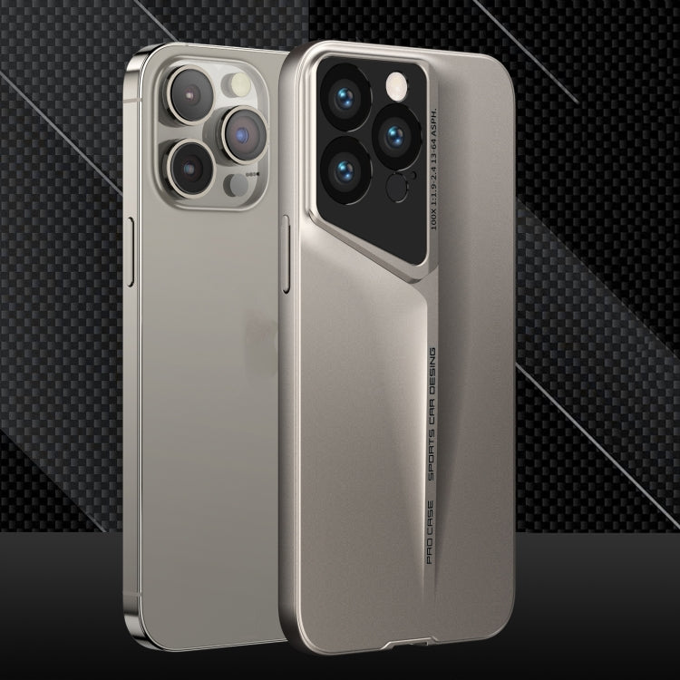 For iPhone 14 Pro Max GKK Blade Ultra-thin Full Coverage Phone Case(Gold) - HoMEdemic™ 