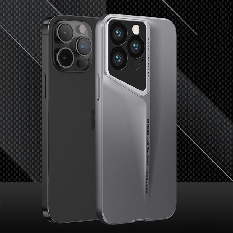 For iPhone 14 Pro Max GKK Blade Ultra-thin Full Coverage Phone Case(Grey) - HoMEdemic™ 