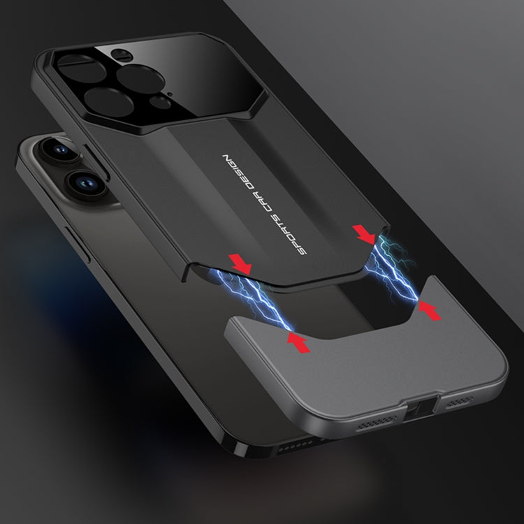 For iPhone 14 Pro Max GKK Imitation Ultimate Design All-inclusive Shockproof Phone Case(Balck) - HoMEdemic™ 