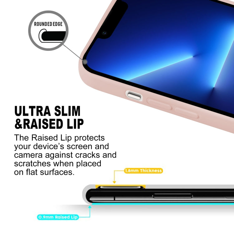 For iPhone 14 Pro Max GOOSPERY SOFT FEELING Liquid TPU Phone Case (Light Pink) - HoMEdemic™ 