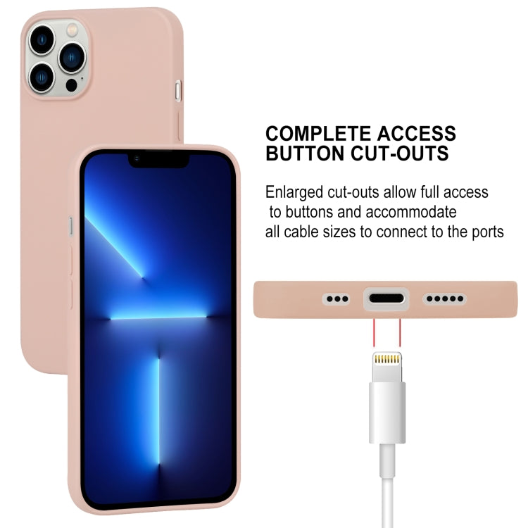 For iPhone 14 Pro Max GOOSPERY SOFT FEELING Liquid TPU Phone Case (Light Pink) - HoMEdemic™ 