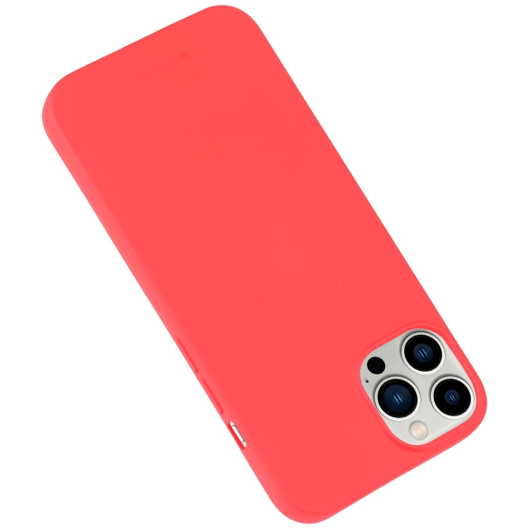 For iPhone 14 Pro Max GOOSPERY SOFT FEELING Liquid TPU Phone Case (Red) - HoMEdemic™ 