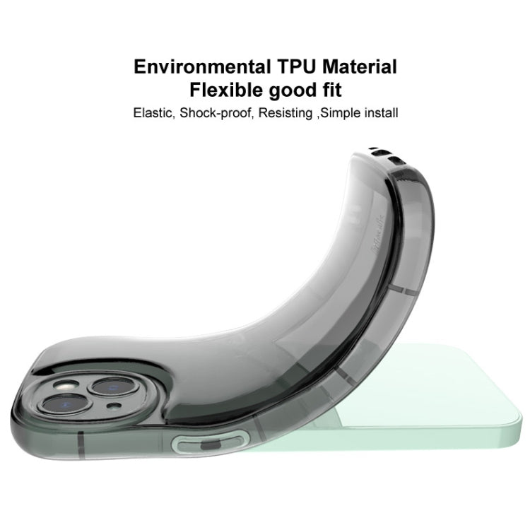 For iPhone 14 Pro Max IMAK Wave Bubble Soft Shockproof Phone Case(Transparent) - HoMEdemic™ 