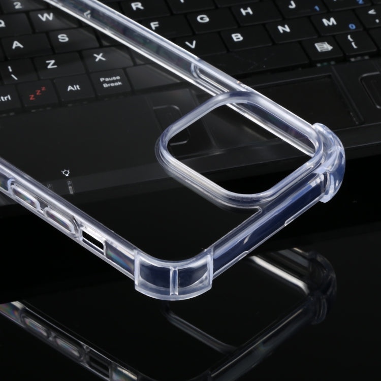 For iPhone 14 Pro Max MERCURY GOOSPERY Four-Corner Shockproof Soft Case (Transparent) - HoMEdemic™ 