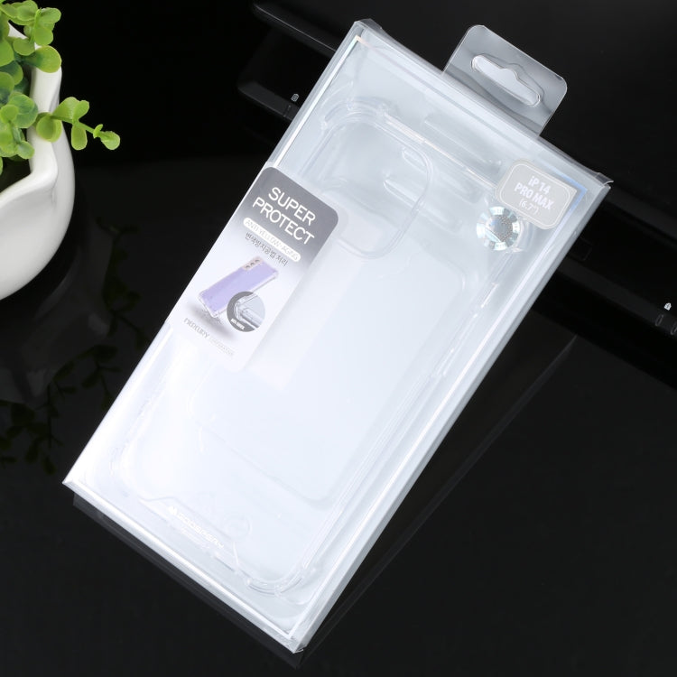 For iPhone 14 Pro Max MERCURY GOOSPERY Four-Corner Shockproof Soft Case (Transparent) - HoMEdemic™ 