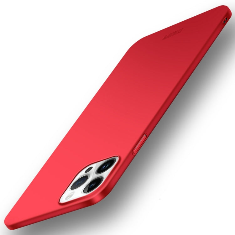 For iPhone 14 Pro Max MOFI Frosted PC Ultra-thin Hard Case (Red) - HoMEdemic™ 